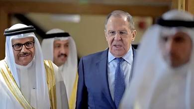  وزير الخارجية الروسي سيرغي لافروف إلى البحرين
